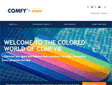 Tablet Screenshot of comfy.eu